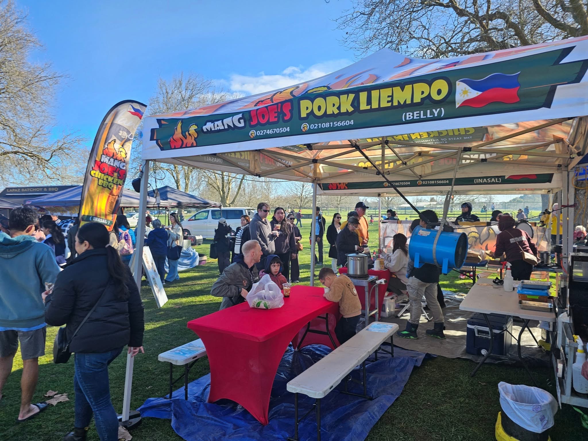 Mangjoe Mangjoes Chicken Inasal food truck - Authentic Inasal NZ - Filipino grilled chicken New Zealand